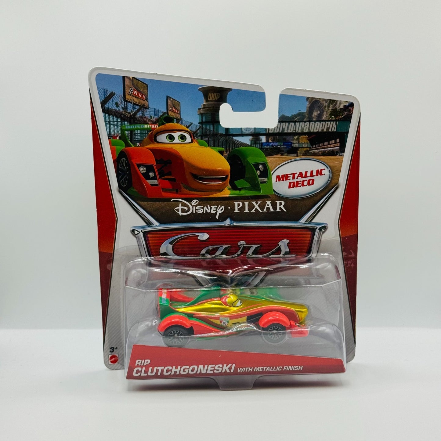 Disney Pixar Cars - RIP CLUTCHGONESKI WITH METALLIC FINISH 2013 - 1:55 Diecast