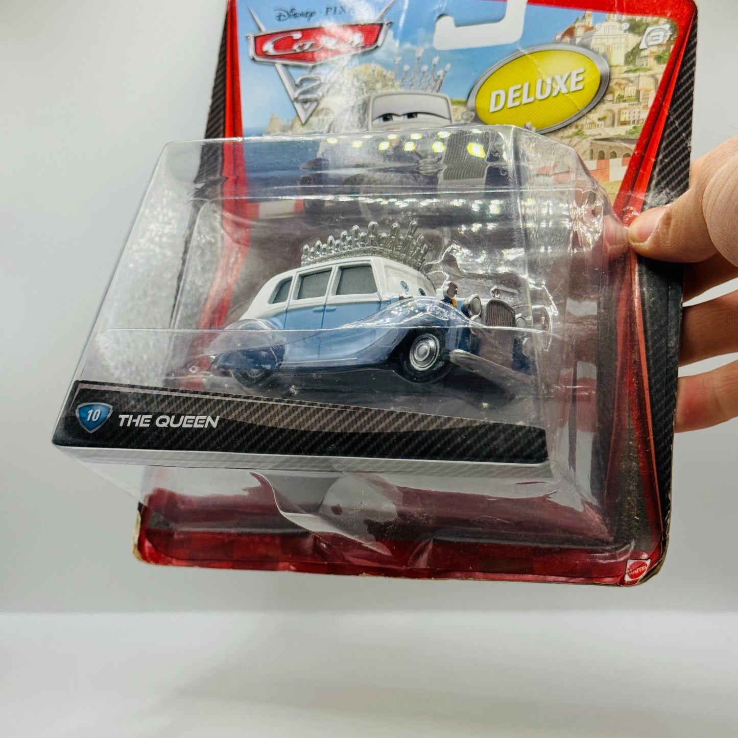 Disney Pixar Cars - THE QUEEN DELUXE Cars 2 2011 - 1:55 Diecast