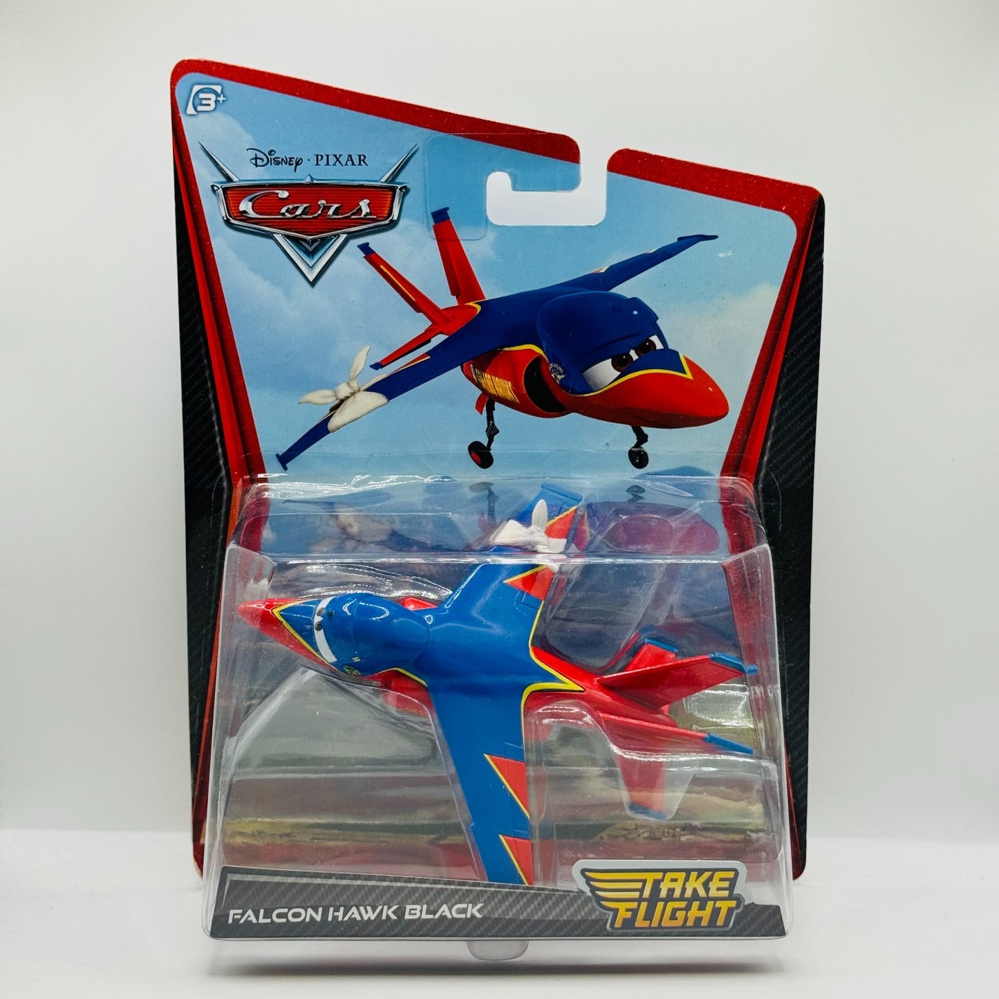 Disney Pixar Cars - FALCON HAWK BLACK Take Flight Air Mater - 1:55 Diecast