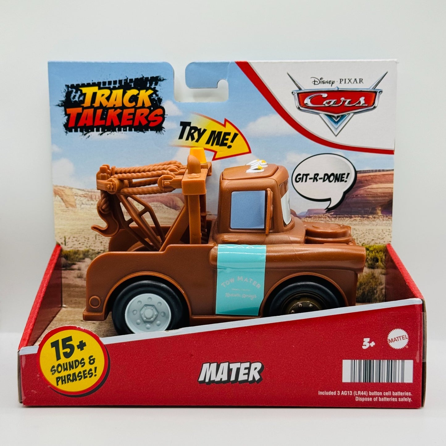 Disney Pixar Cars - TRACK TALKERS MATER - LARGE TALKING