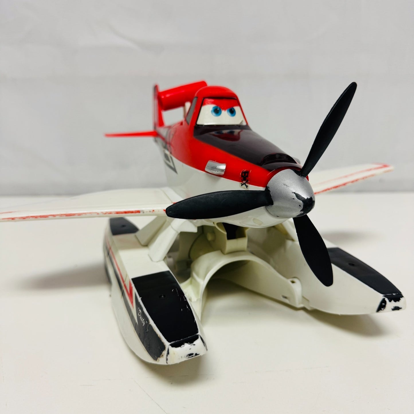 Disney Planes & Pixar Cars - LARGE FIRE BLASTIN' DUSTY Fire & Rescue NONWORKING*