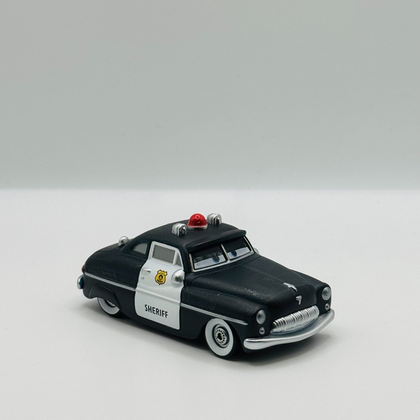 Disney Pixar Cars - COLOR CHANGERS SHERIFF BLUE/ BLACK - 1:55 Scale