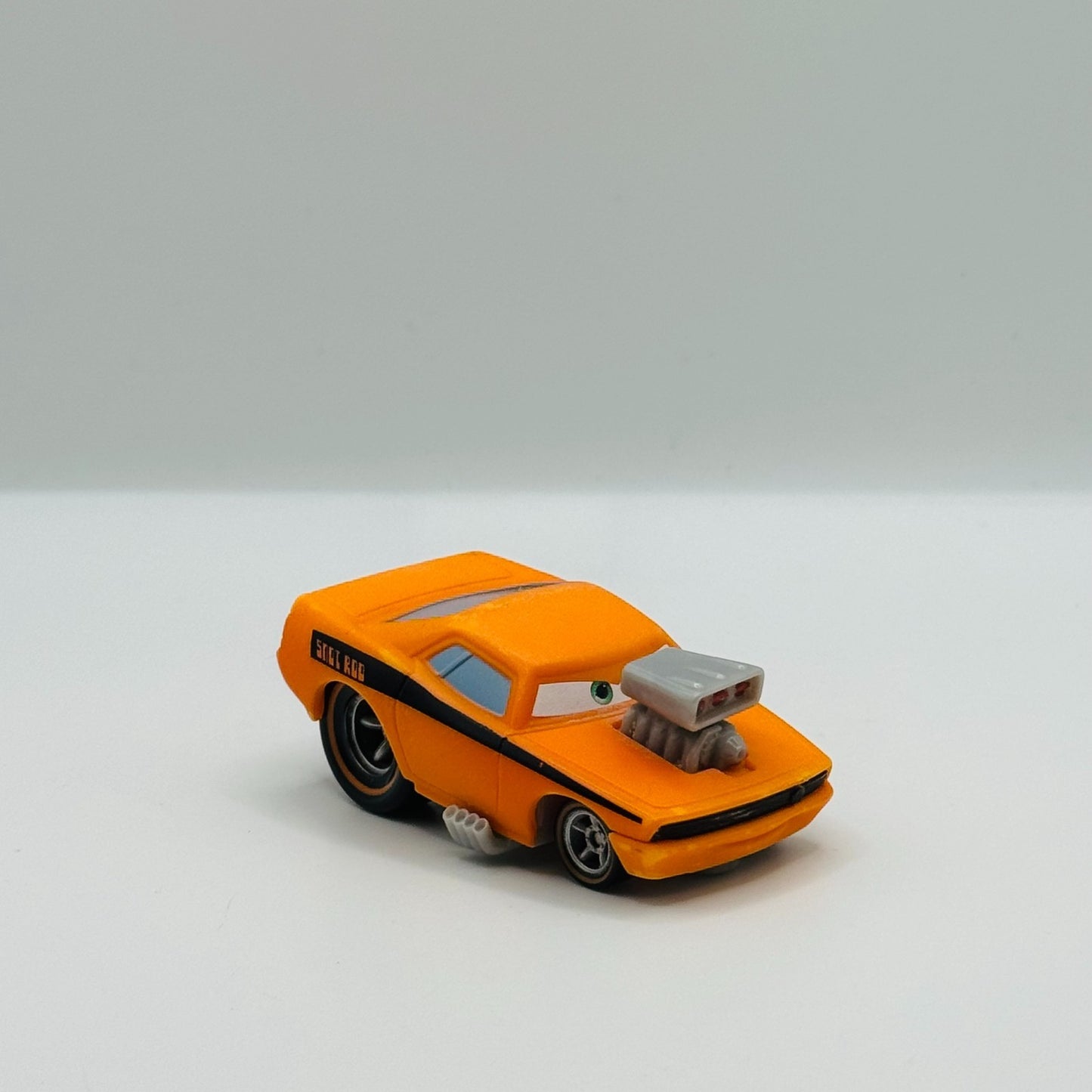 Disney Pixar Cars - COLOR CHANGERS SNOT ROD ORANGE/YELLOW 2010 - 1:55 Scale