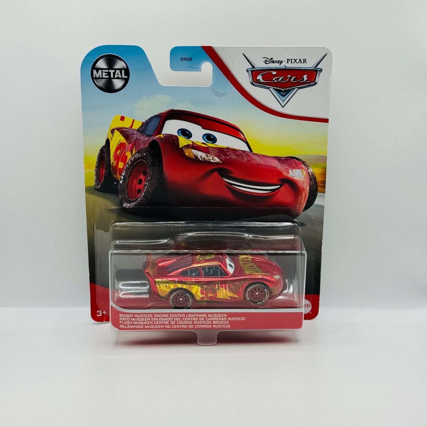 Disney Pixar Cars - MUDDY RUSTEZE RACING CENTER MCQUEEN 2021 - 1:55 Diecast