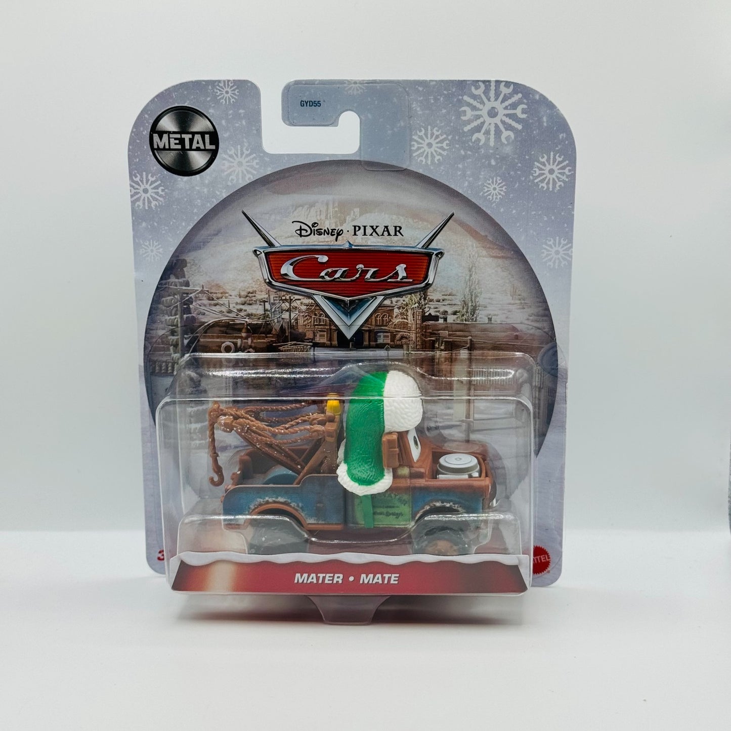 Disney Pixar Cars - WINTERTIME WHEE HOO WINTER MATER Christmas - 1:55 Diecast