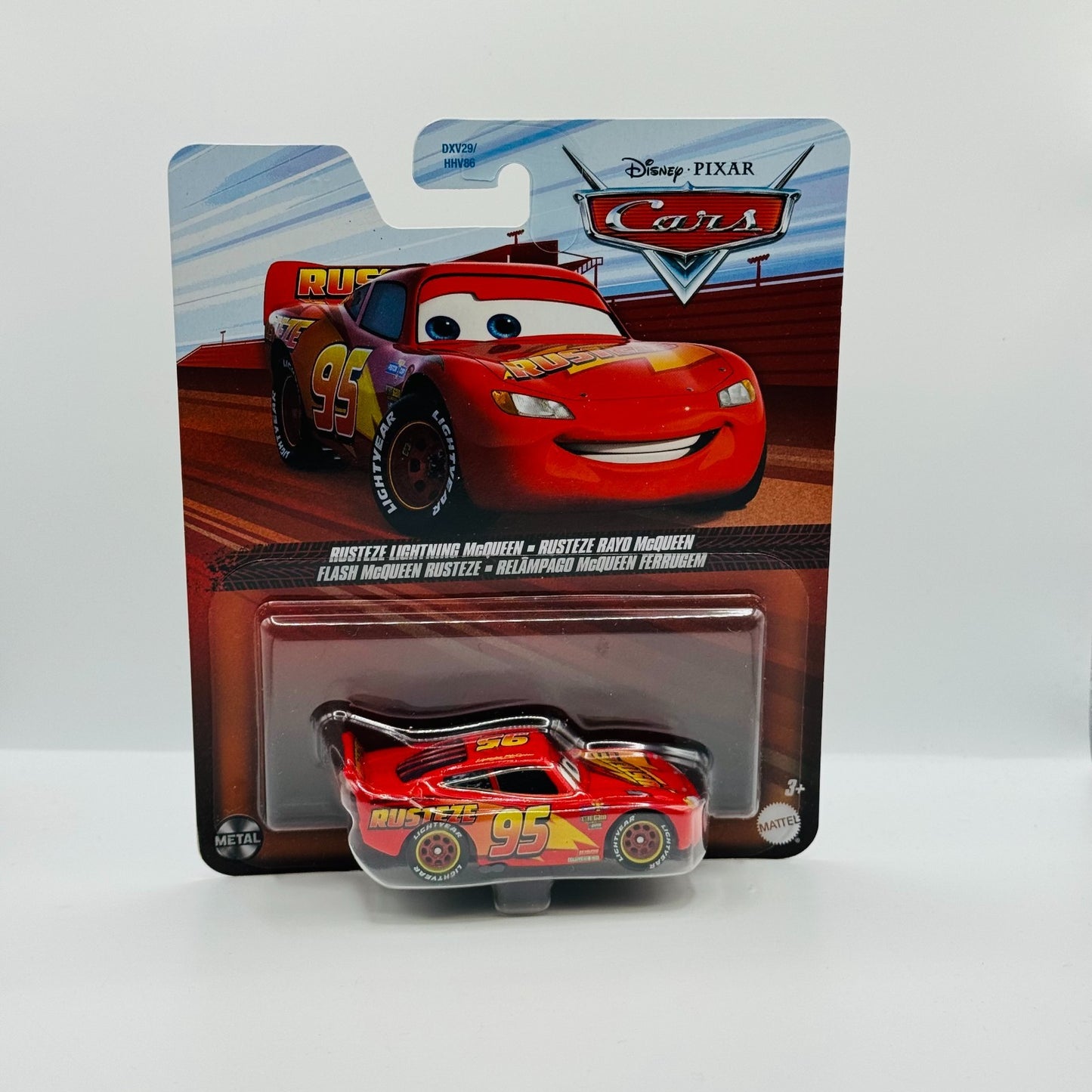 Disney Pixar Cars - RUSTEZE LIGHTNING MCQUEEN Cars 3 2024 - 1:55 Diecast