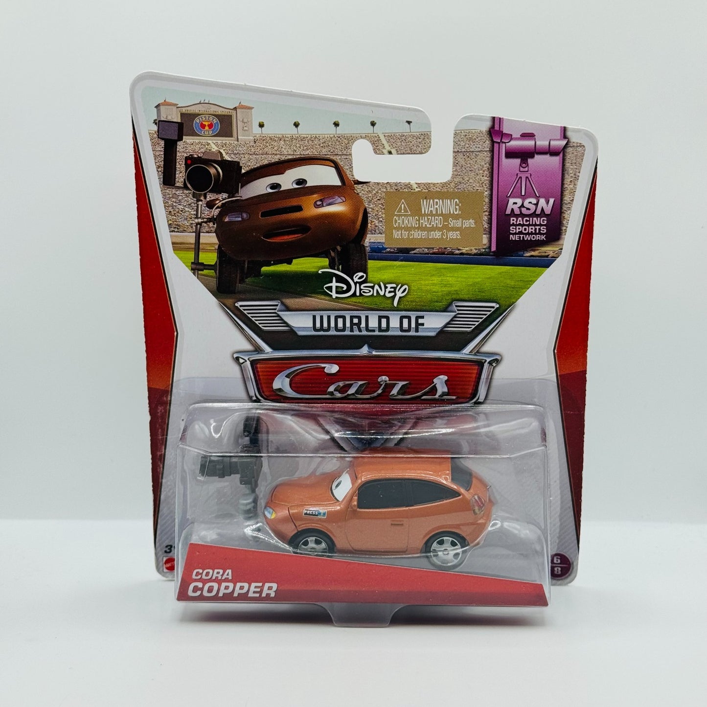 Disney Pixar Cars - CORA COPPER RSN 2014 - 1:55 Diecast