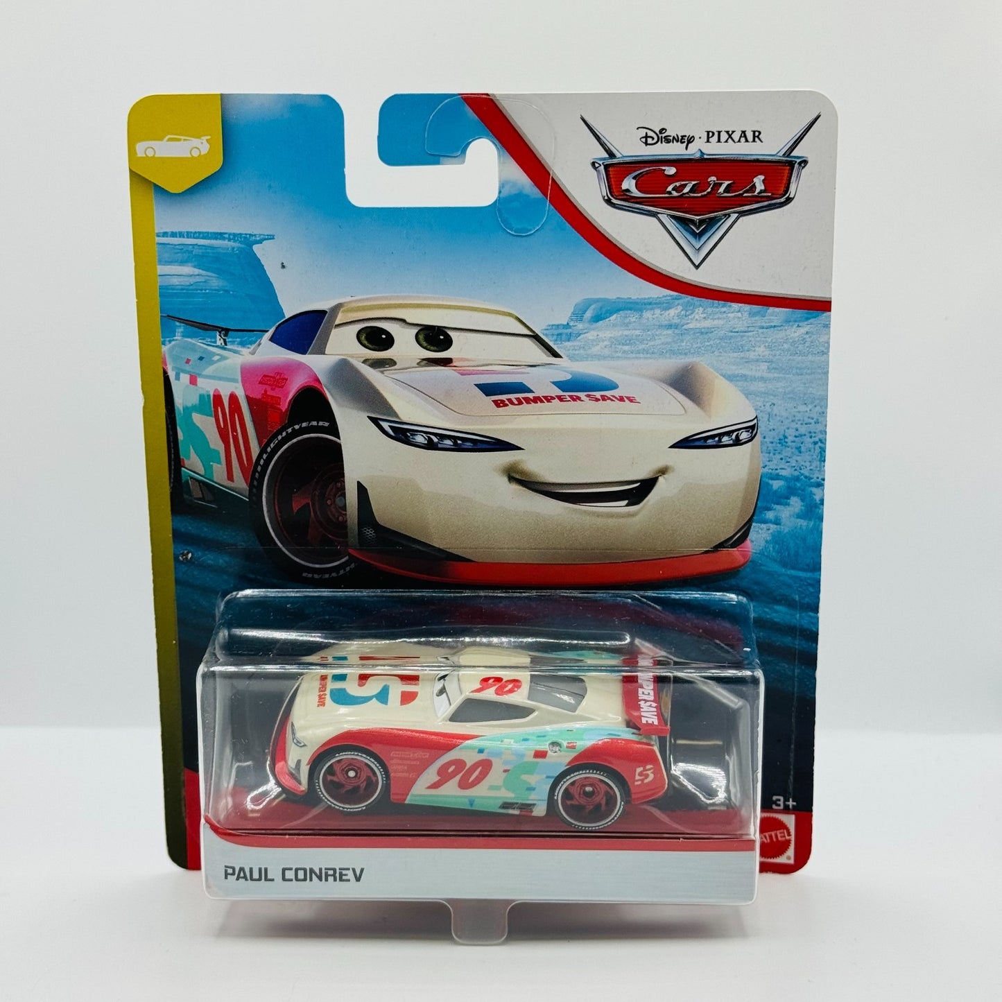 Disney Pixar Cars - PAUL CONREV BUMPER SAVE Next Blue Desert 2020 - 1:55 Diecast