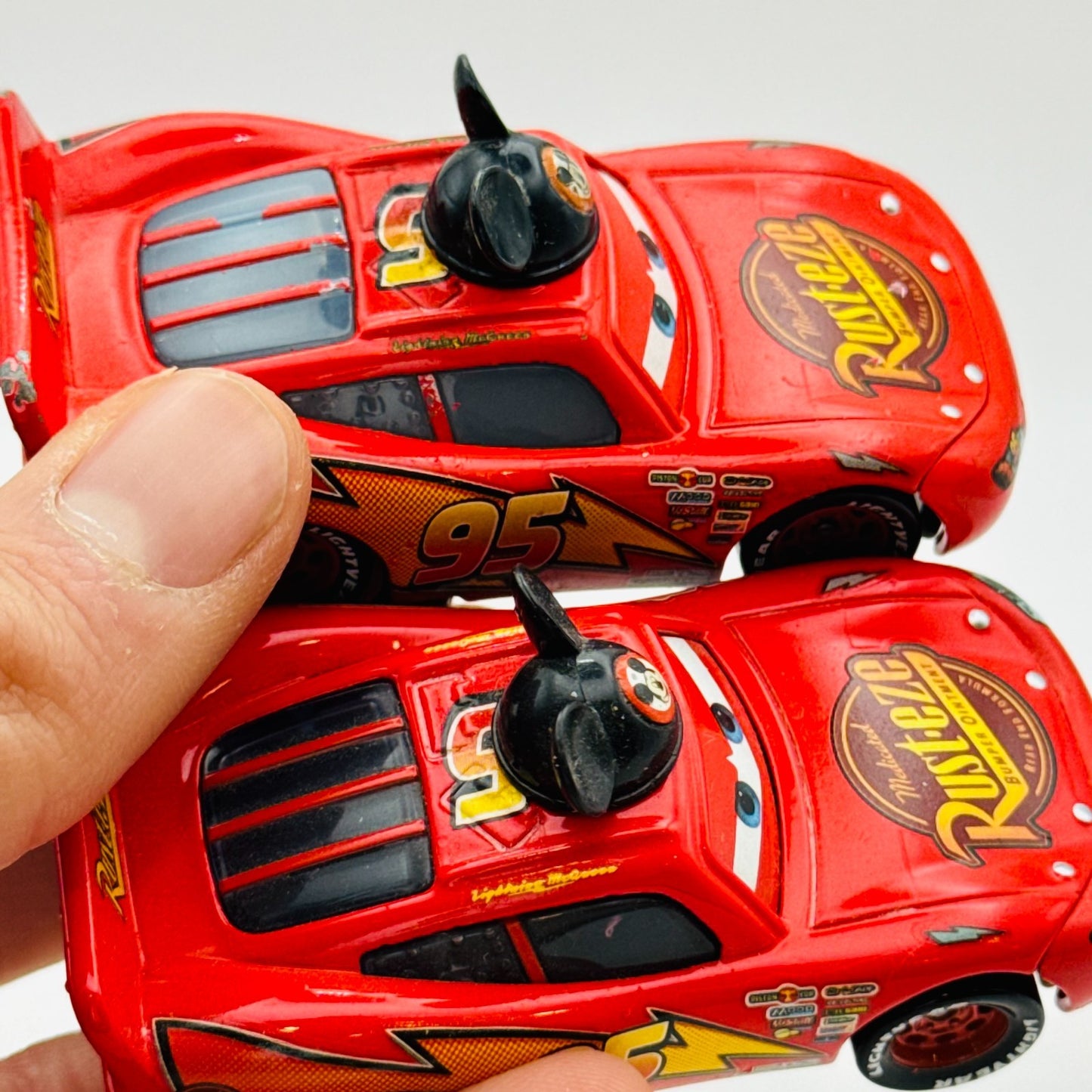 Disney Pixar Cars - MICKEY MCQUEEN Pre-Production Prototype - 1:55 Diecast