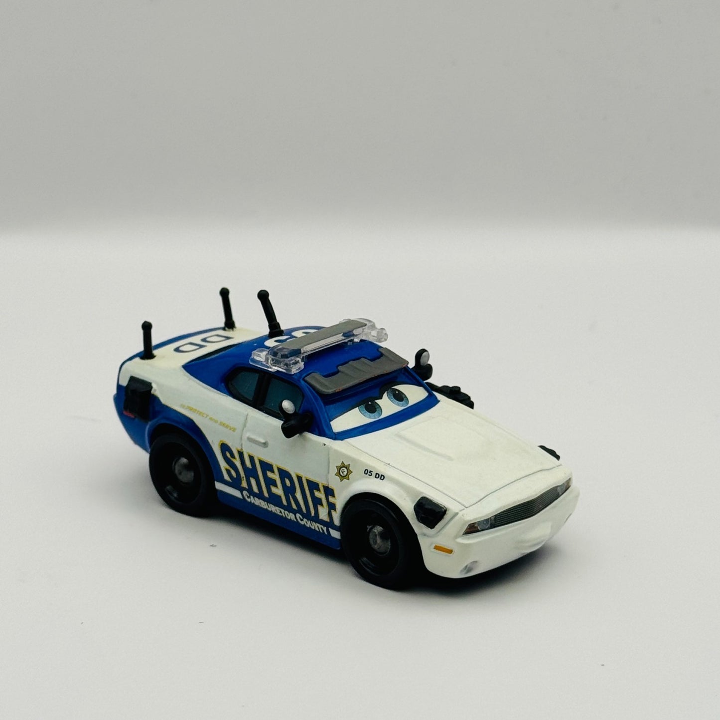 Disney Pixar Cars PROTECT & SERVE MIKE DIDI DRIVING SCHOOL MCQUEEN 1:55 Diecast