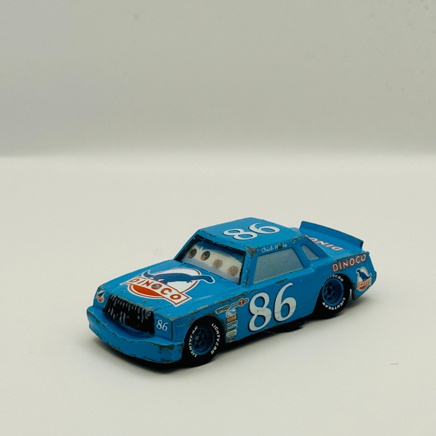 Disney Pixar Cars - LENTICULAR DINOCO CHICK HICKS My Eyes Change - 1:55 Diecast