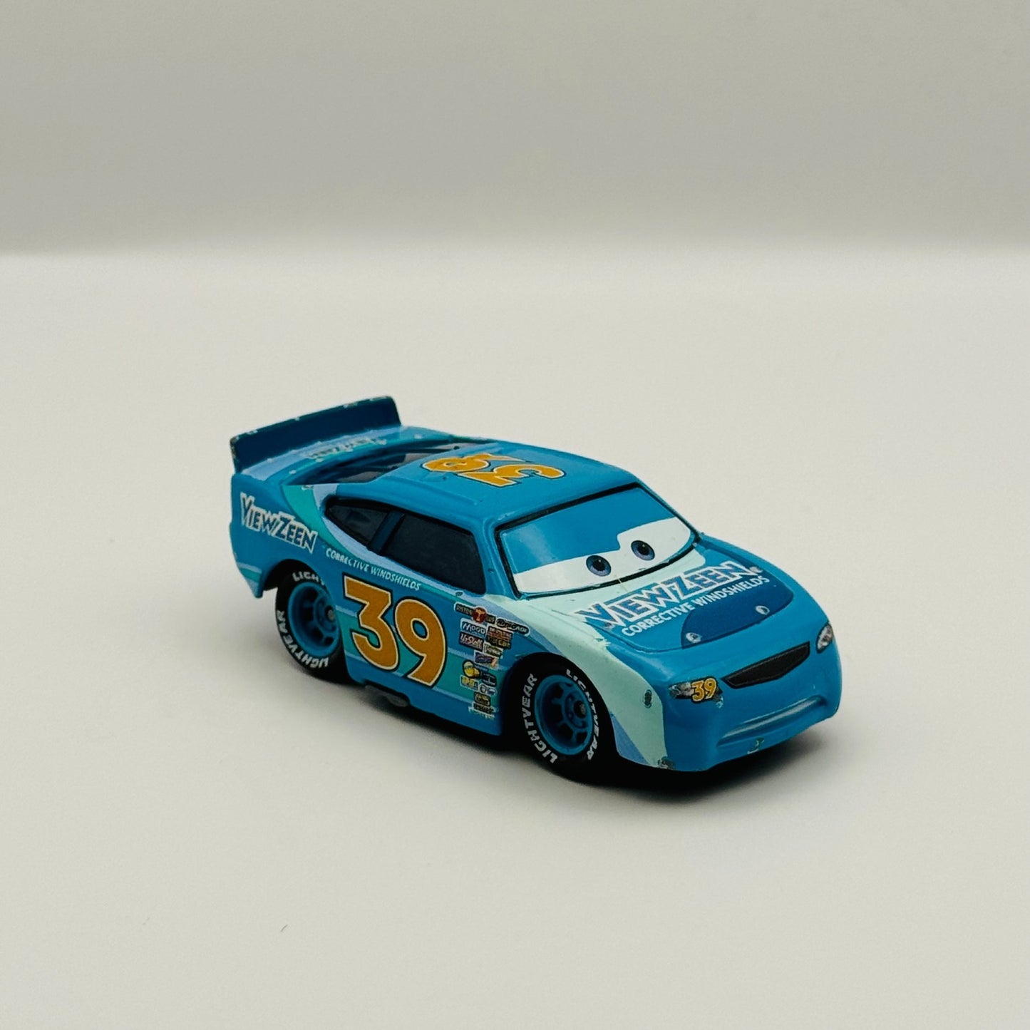 Disney Pixar Cars - VIEW ZEEN RYAN SHIELDS Piston Cup 2008 - 1:55 Diecast
