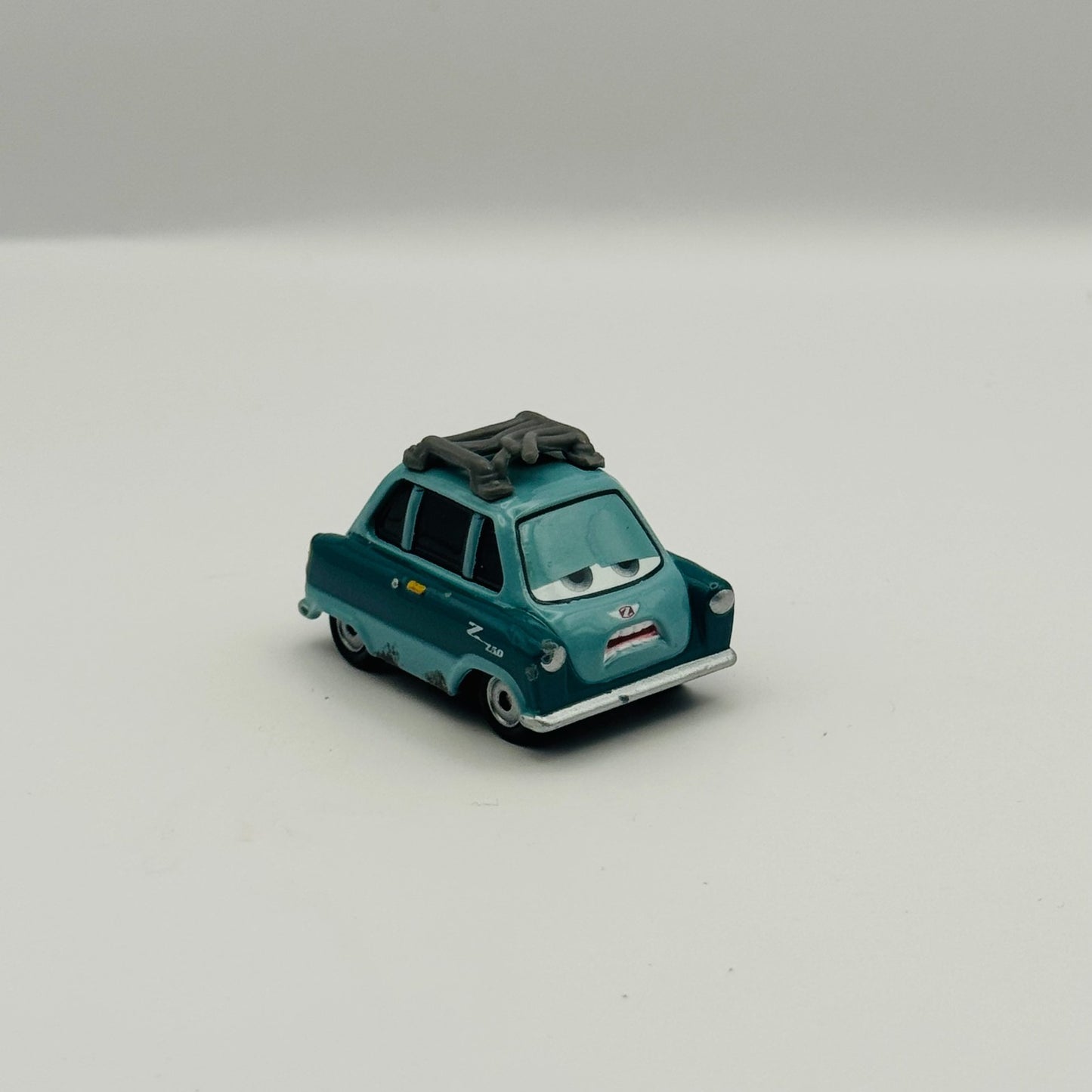 Disney Pixar Cars - CAPTURED PROFESSOR Z (NO NET) London Rescue - 1:55 Diecast