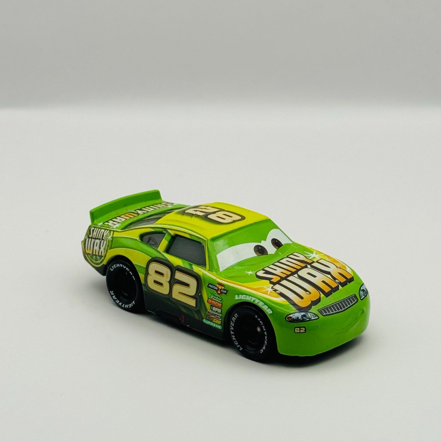 Disney Pixar Cars - DARREN LEADFOOT SHINY WAX Veteran Racer 2017 - 1:55 Diecast