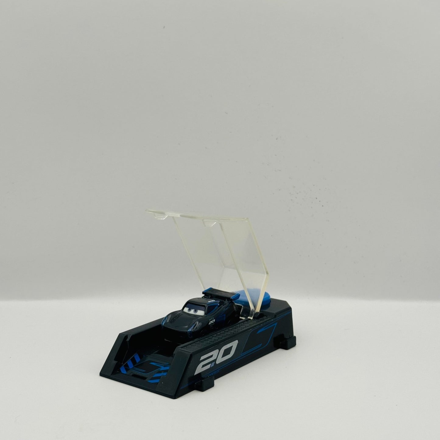 Disney Pixar Cars - Mini Racers JACKSON STORM LAUNCHER *RARE* - Diecast