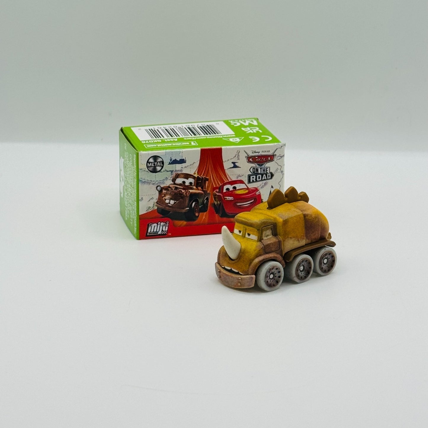 Disney Pixar Cars - Mini Racers QUADRATORQUOSAUR DINO 2022 The Road - Diecast