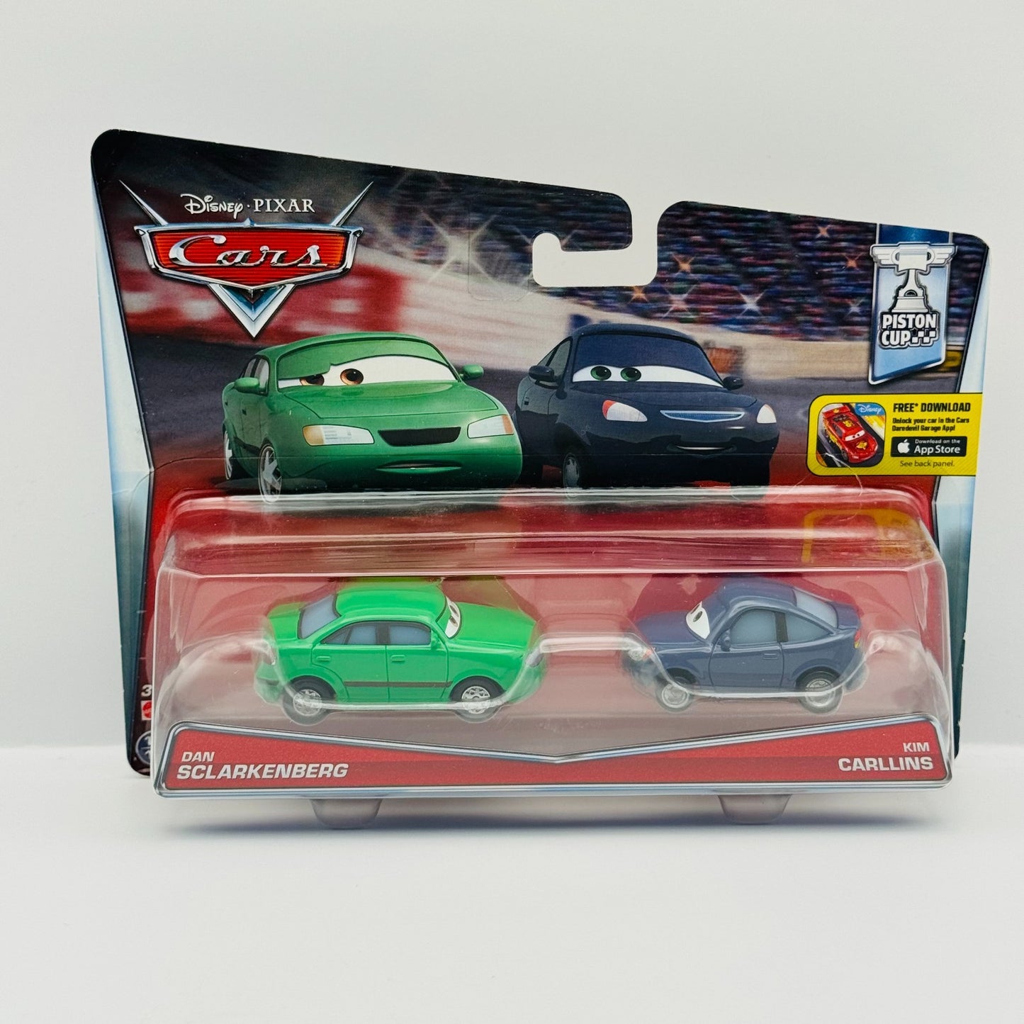 Disney Pixar Cars - DAN SCLARKENBERG & KIM CARLLINS 2016 - 1:55 Diecast