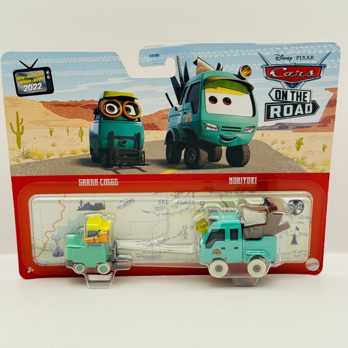 Disney Pixar Cars - SARAH COGGS & NORIYUKI On The Road 2022 - 1:55 Diecast
