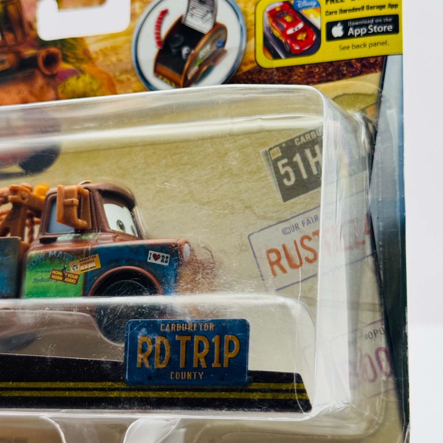 Disney Pixar Cars - ROAD TRIP MATER & TRAILER RD TR1P - 1:55 Diecast