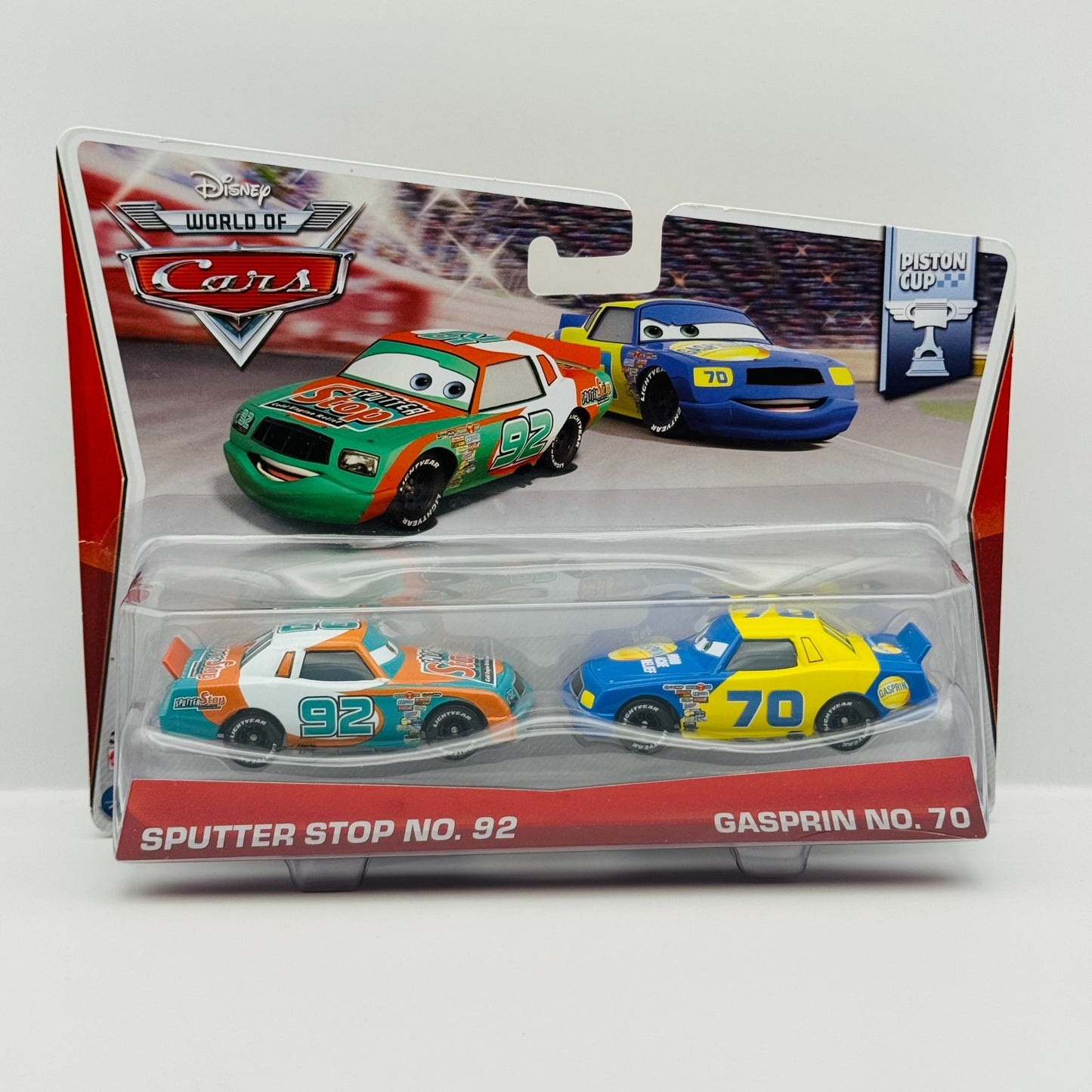 Disney Pixar Cars MURRAY SPUTTER STOP FLOYD MULVIHILL GASPRIN 2014 1:55 Diecast
