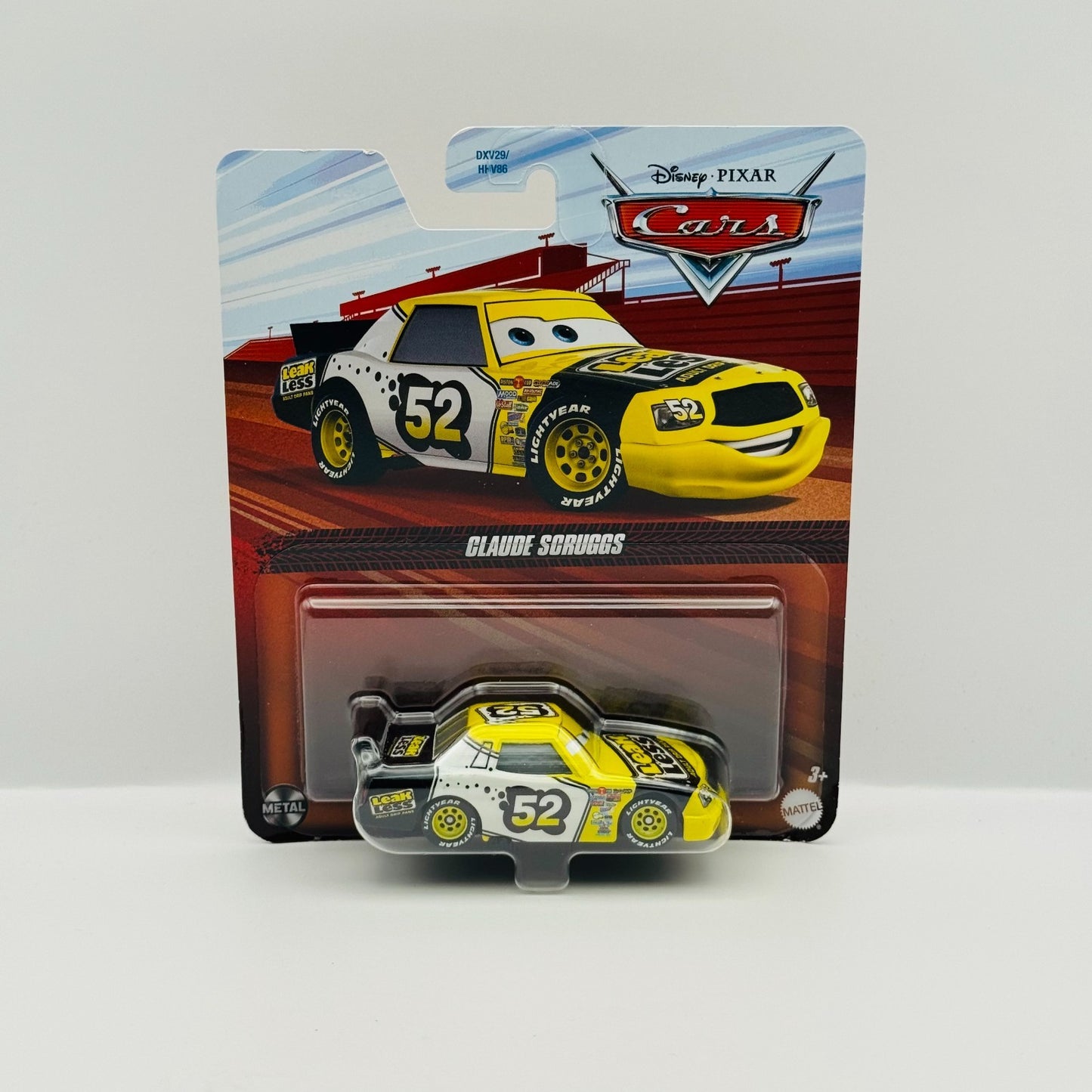 Disney Pixar Cars - LEAK LESS CLAUDE SCRUGGS Piston Cup Racer 2025 1:55 Diecast