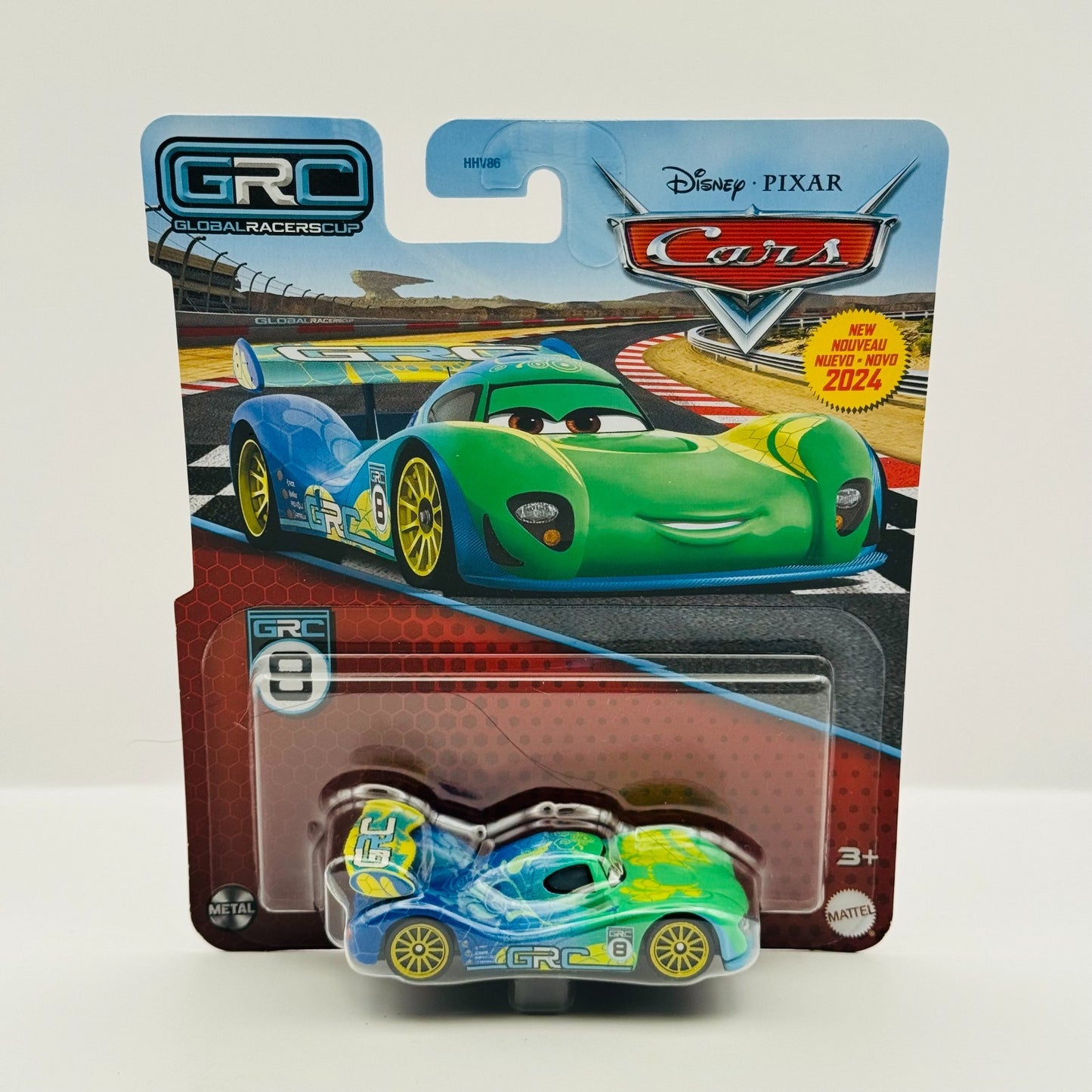 Disney Pixar Cars - GRC CARLA VELOSO WGP 2024 - 1:55 Diecast