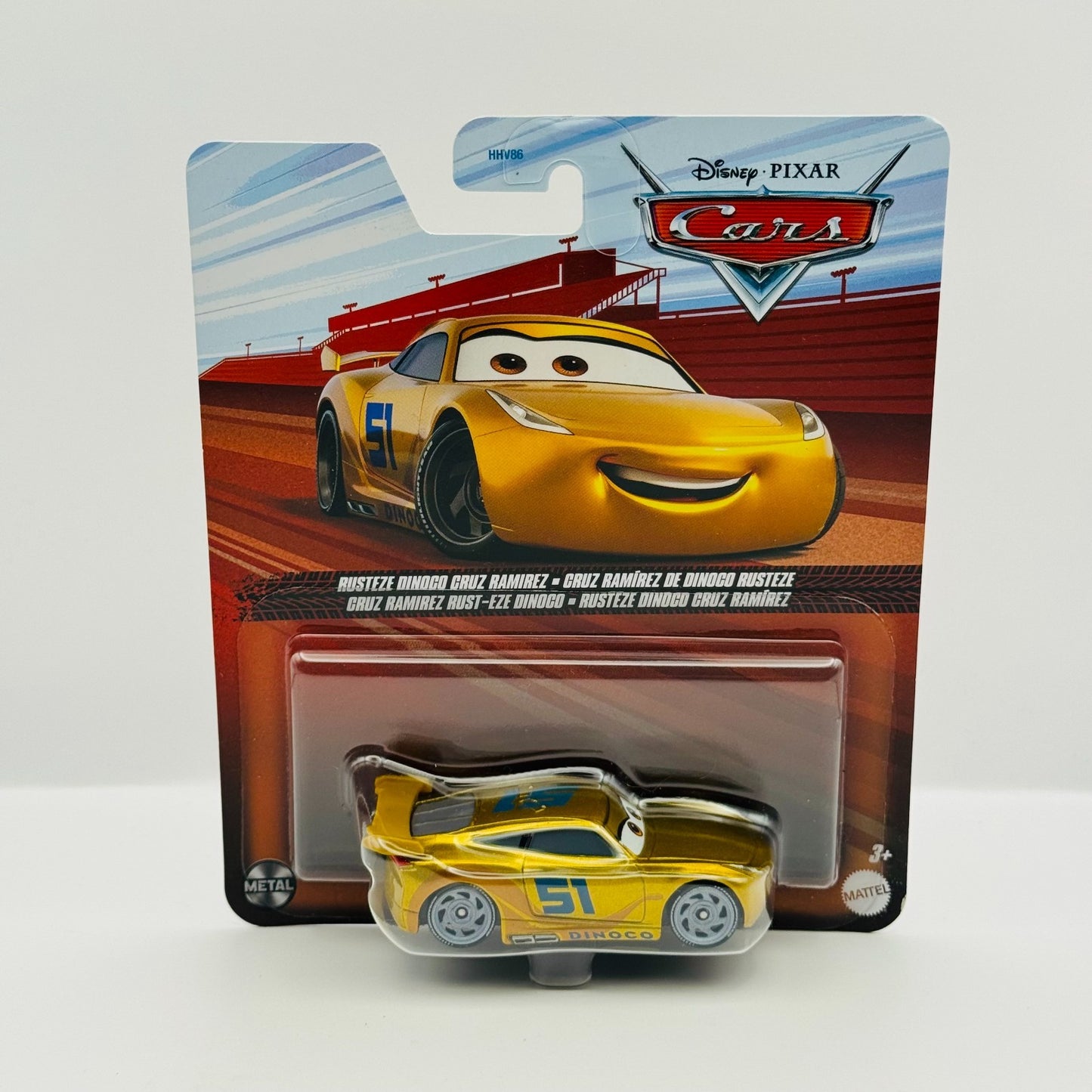 Disney Pixar Cars - RUSTEZE DINOCO CRUZ RAMIREZ On The Road 2022 - 1:55 Diecast