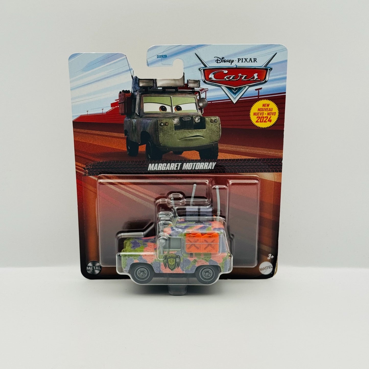 Disney Pixar Cars - MARGARET MOTORRAY On The Road 2024 - 1:55 Diecast