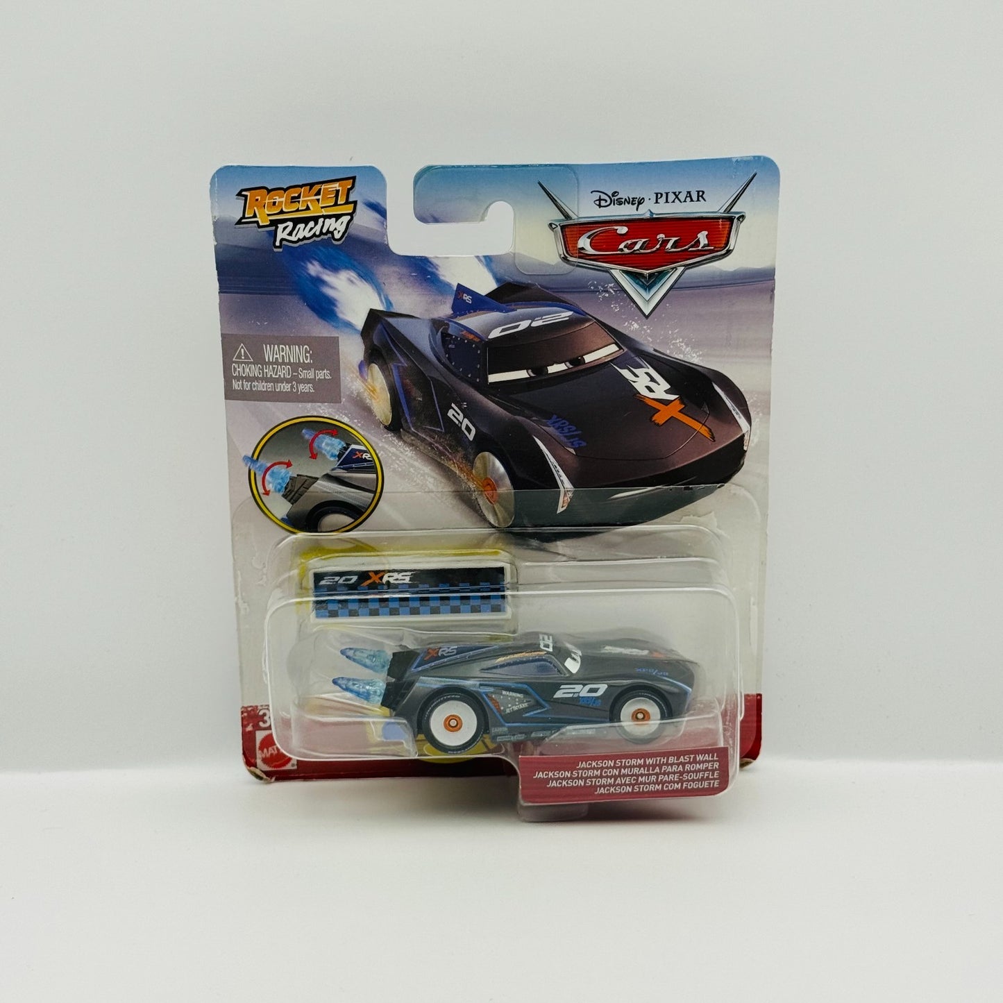 Disney Pixar Cars - XRS ROCKET RACING JACKSON STORM - 1:55 Diecast