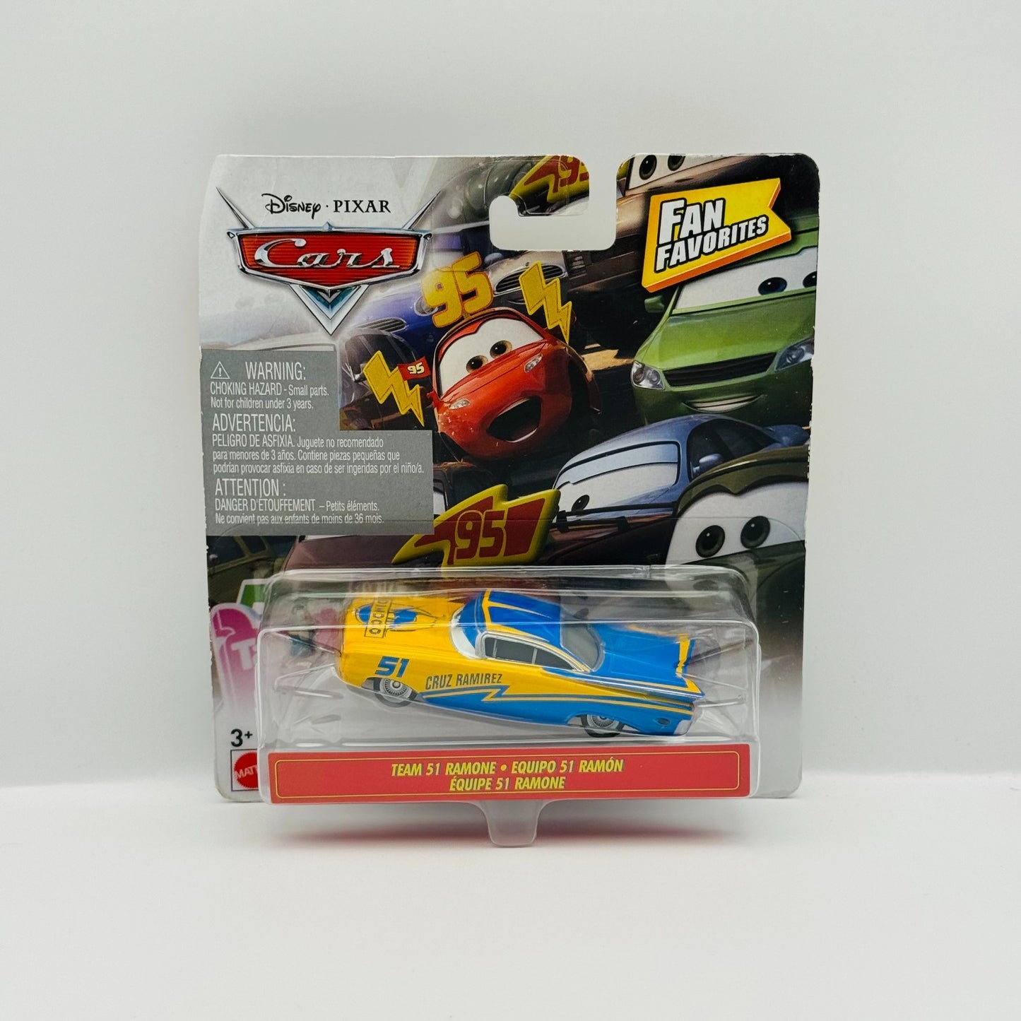Disney Pixar Cars - FAN FAVORITES DINOCO TEAM 51 RAMONE - 1:55 Diecast