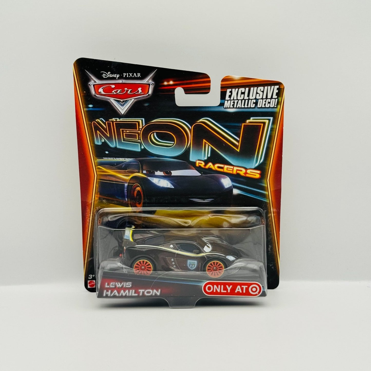 Disney Pixar Cars - NEON RACERS LEWIS HAMILTON WGP TROC 2014 - 1:55 Diecast