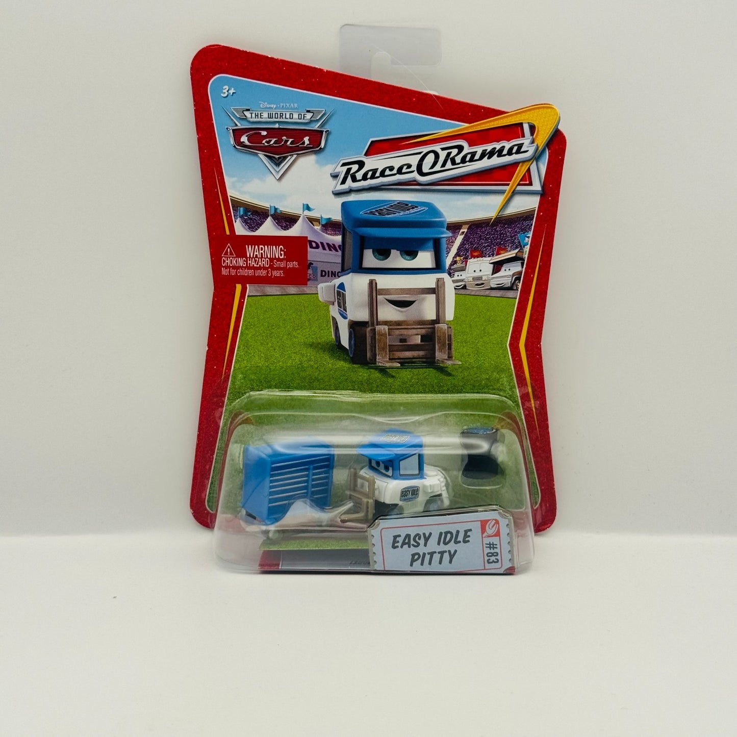 Disney Pixar Cars - EASY IDLE PITTY Race O Rama 2009 - 1:55 Diecast