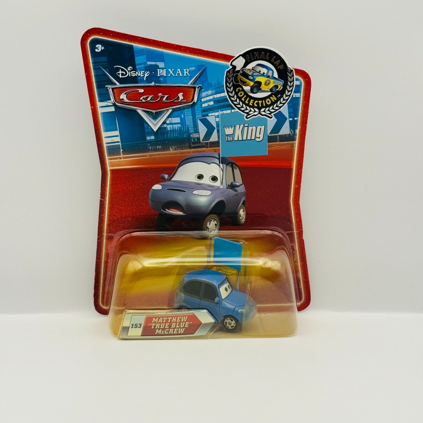 Disney Pixar Cars - MATTHEW TRUE BLUE MCCREW Final Lap 2010 - 1:55 Diecast