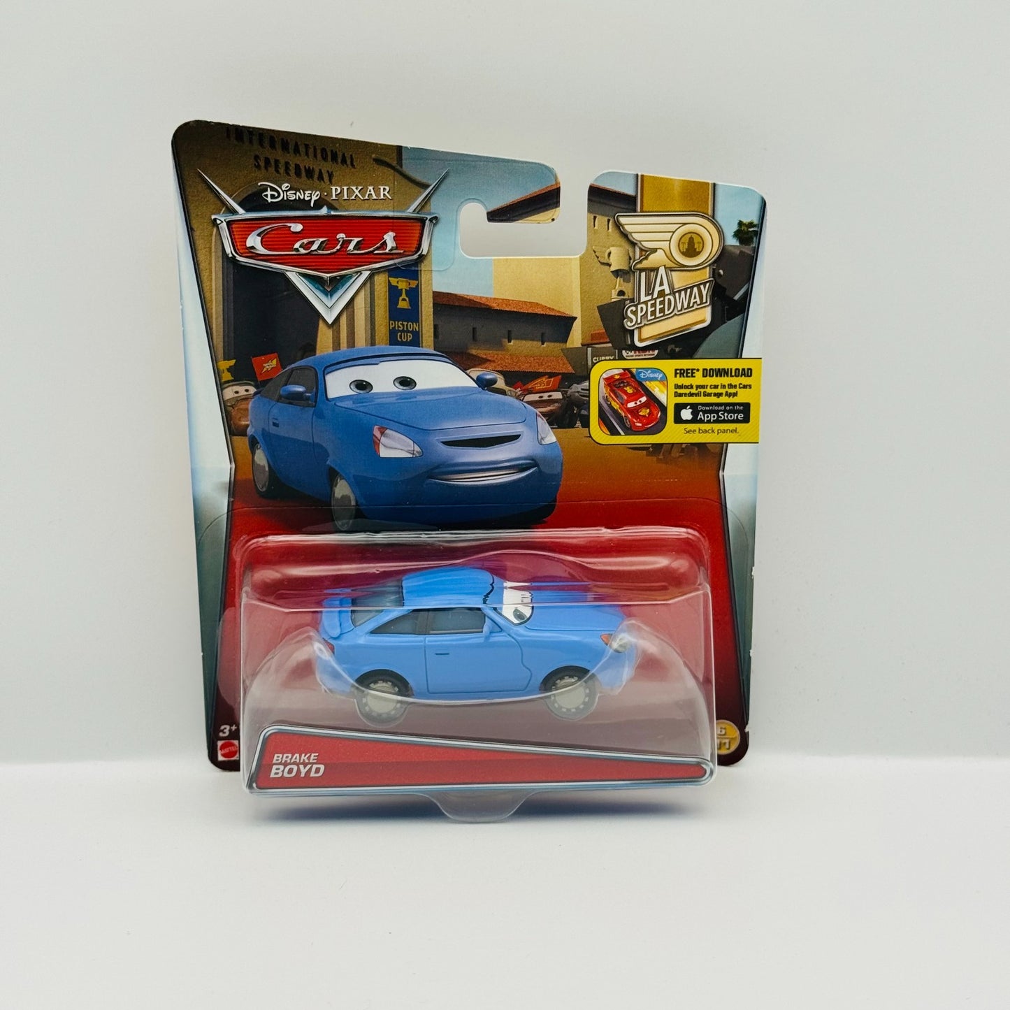 Disney Pixar Cars - BRAKE BOYD LA Speedway 2016 - 1:55 Diecast