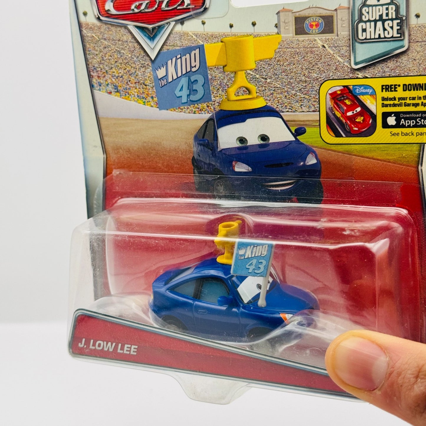 Disney Pixar Cars - J. LOW LEE *SUPER CHASE* 2016 - 1:55 Diecast