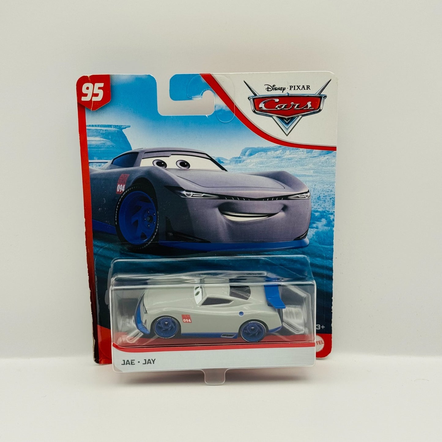 Disney Pixar Cars - JAE JAY BLUE RRC TRAINEE #094 Blue Desert 2020 -1:55 Diecast