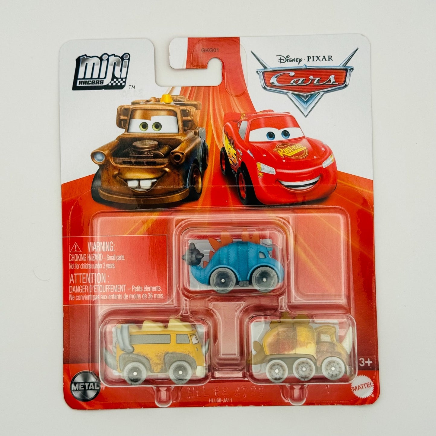 Disney Pixar Cars - Mini Racers WESTFALANAPUS QUADRATORQUOSAUR DINO 3-PK Diecast