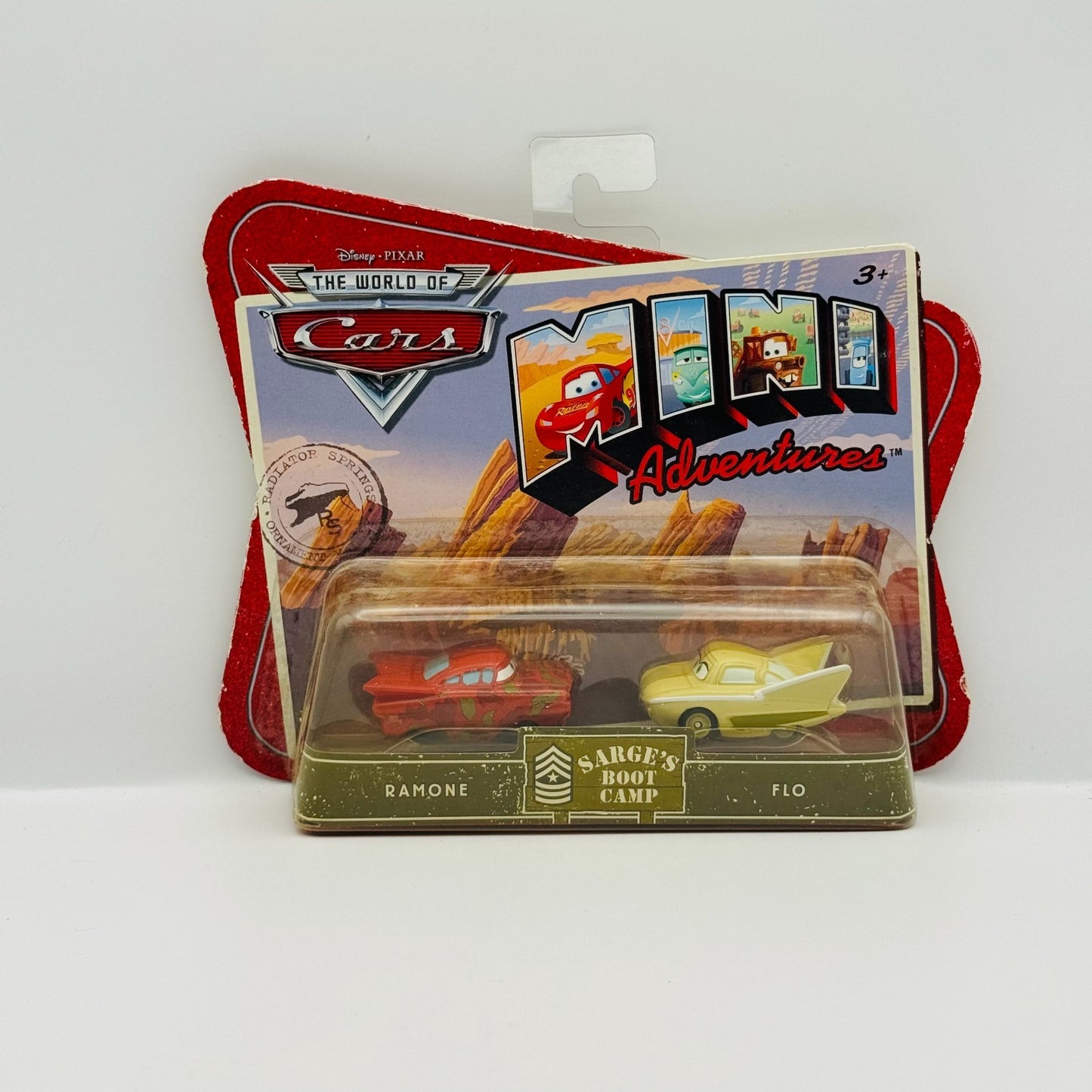 Disney Pixar Cars - Mini Adventures CAMO RAMONE & FLO - Sarge's Boot Camp