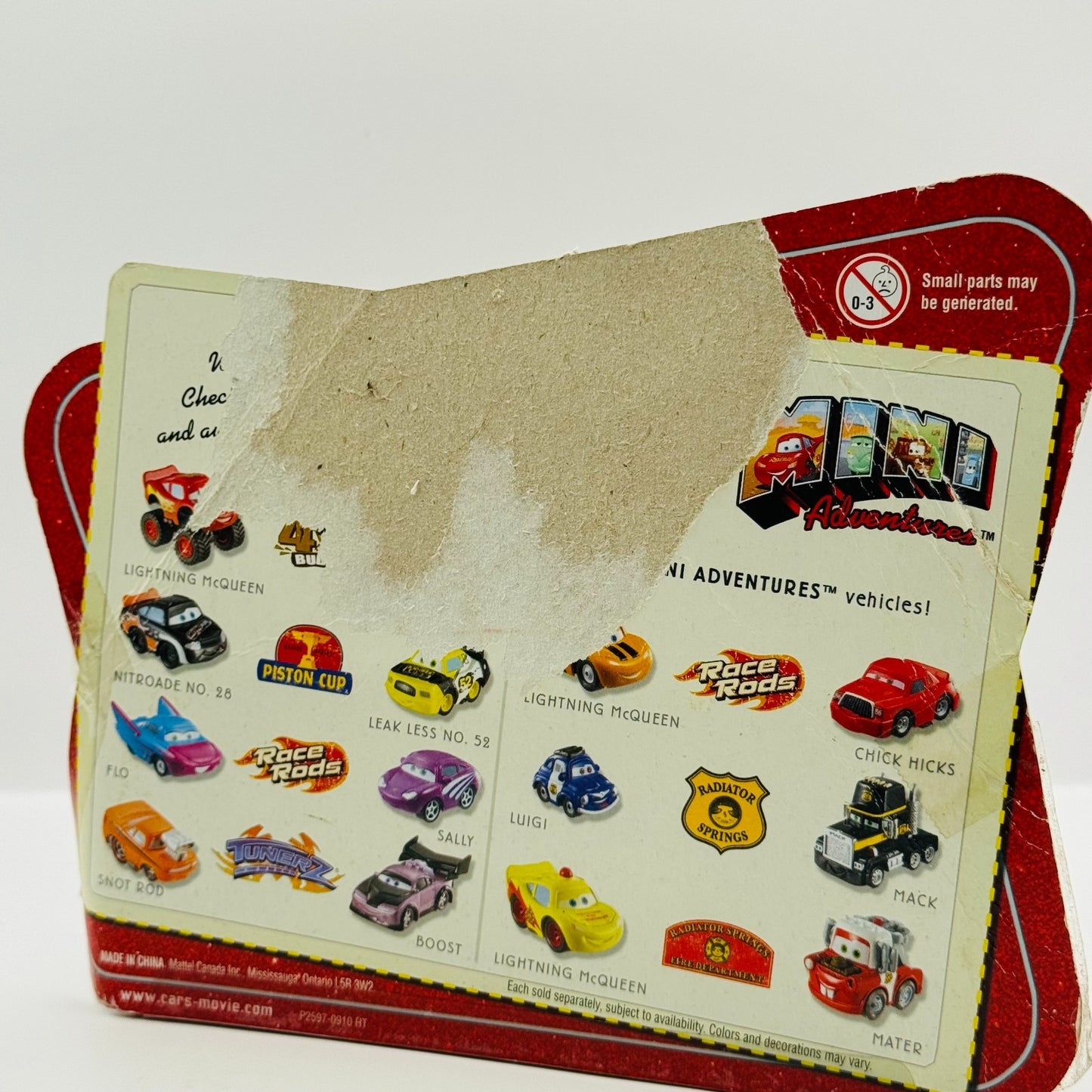 Disney Pixar Cars - Mini Adventures MONSTER TRUCK MCQUEEN & CHICK - 4X4 Buddies