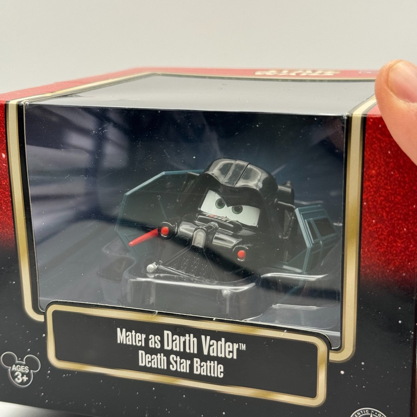 Disney Pixar Cars STAR WARS MATER AS DARTH VADER DEATH STAR BATTLE 1:55 Diecast