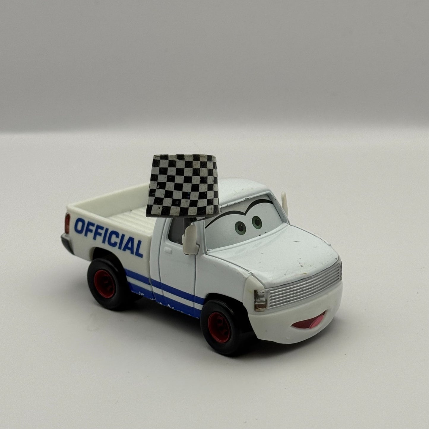 Disney Pixar Cars - KRIS REVSTOPSKI CHECKERED FLAG - 1:55 Diecast
