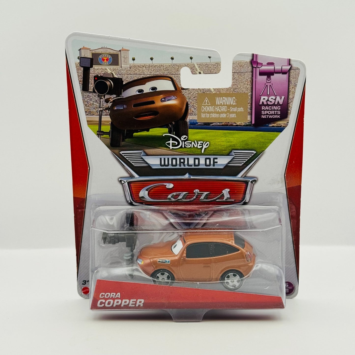 Disney Pixar Cars - CORA COPPER RSN 2014 - 1:55 Diecast