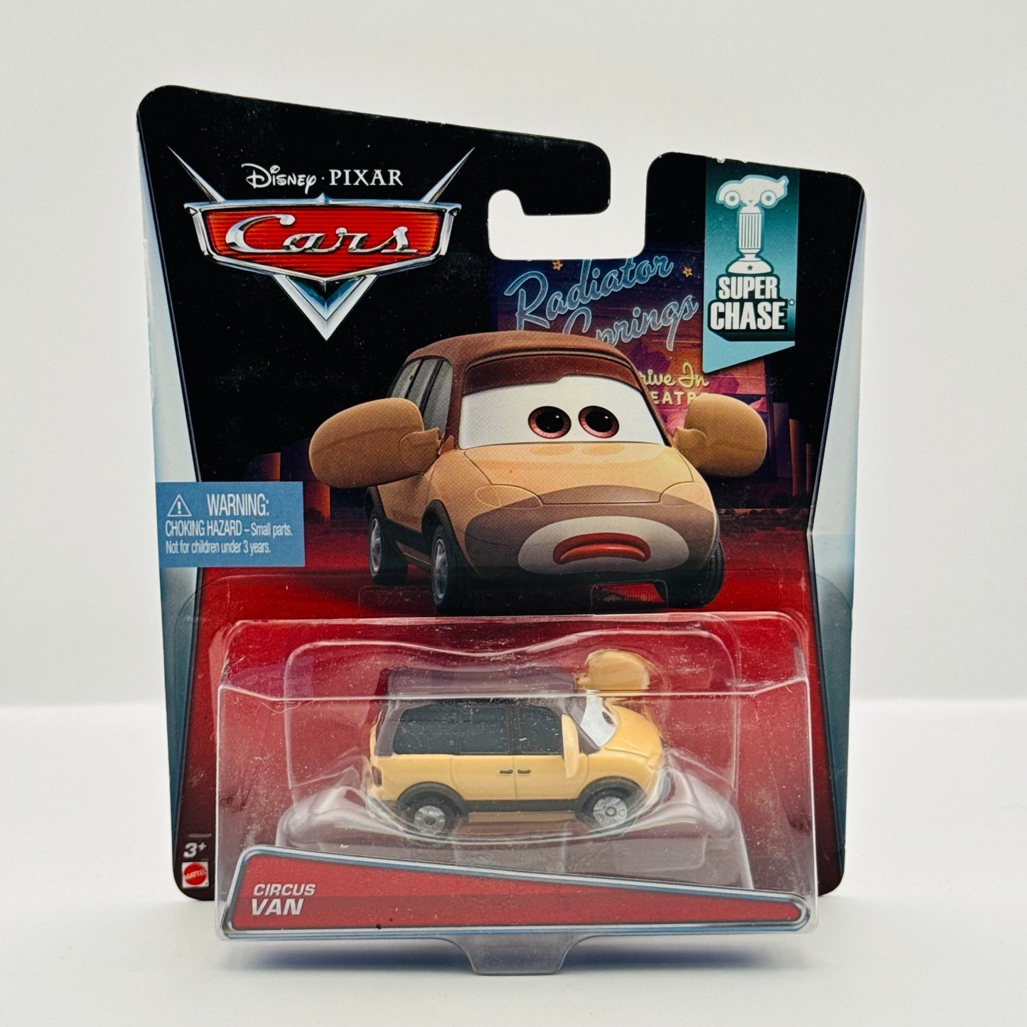 Disney Pixar Cars - CIRCUS VAN SUPER CHASE 2015 - 1:55 Diecast