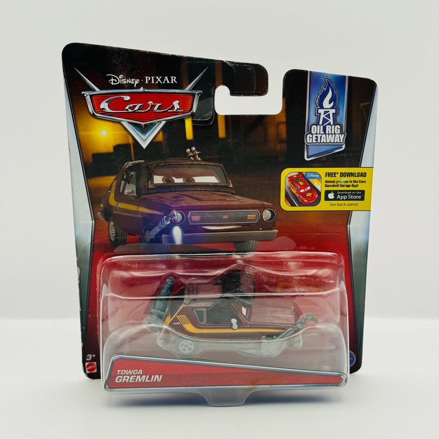 Disney Pixar Cars - TOWGA GREMLIN Oil Rig Getaway 2016 - 1:55 Diecast