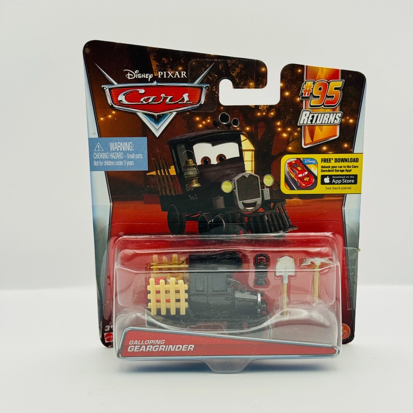 Disney Pixar Cars - GALLOPING GEARGRINDER 95 Returns 2016 - 1:55 Diecast