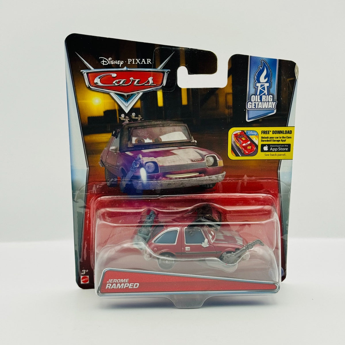Disney Pixar Cars - JEROME RAMPED Oil Rig Getaway 2016 - 1:55 Diecast