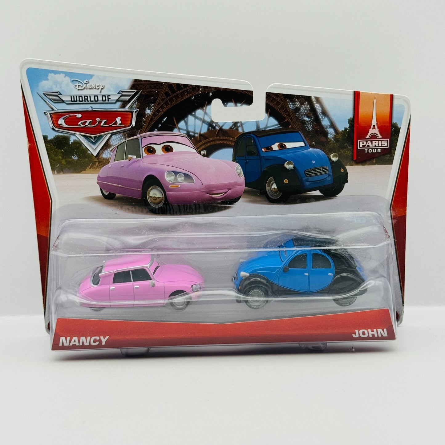 Disney Pixar Cars - NANCY & JOHN Paris Tour 2014 - 1:55 Diecast