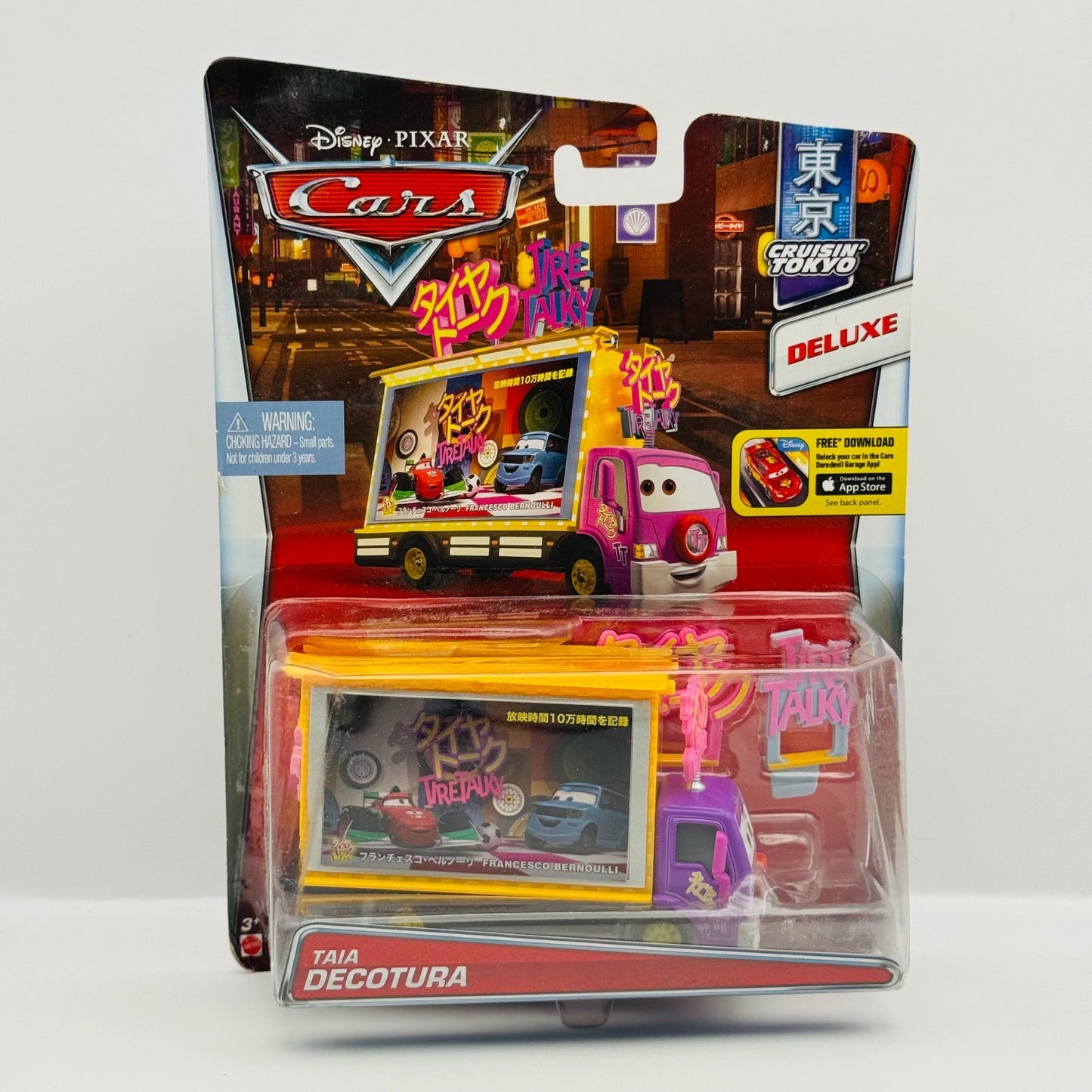 Disney Pixar Cars - TAIA DECOTOURA Deluxe Cruisin' Tokyo 2016 - 1:55 Diecast