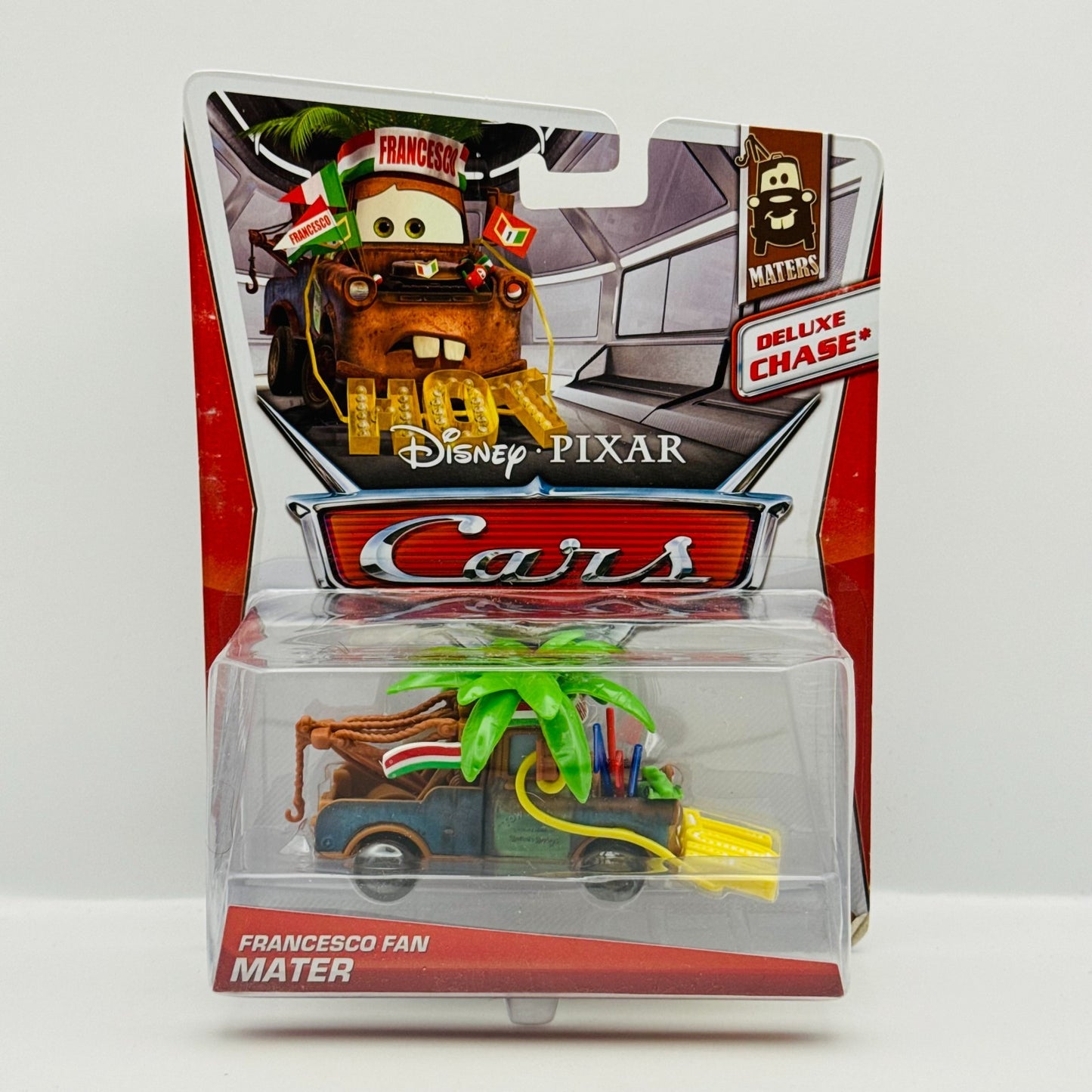 Disney Pixar Cars - FRANCESCO FAN MATER DELUXE CHASE Maters 2013 - 1:55 Diecast