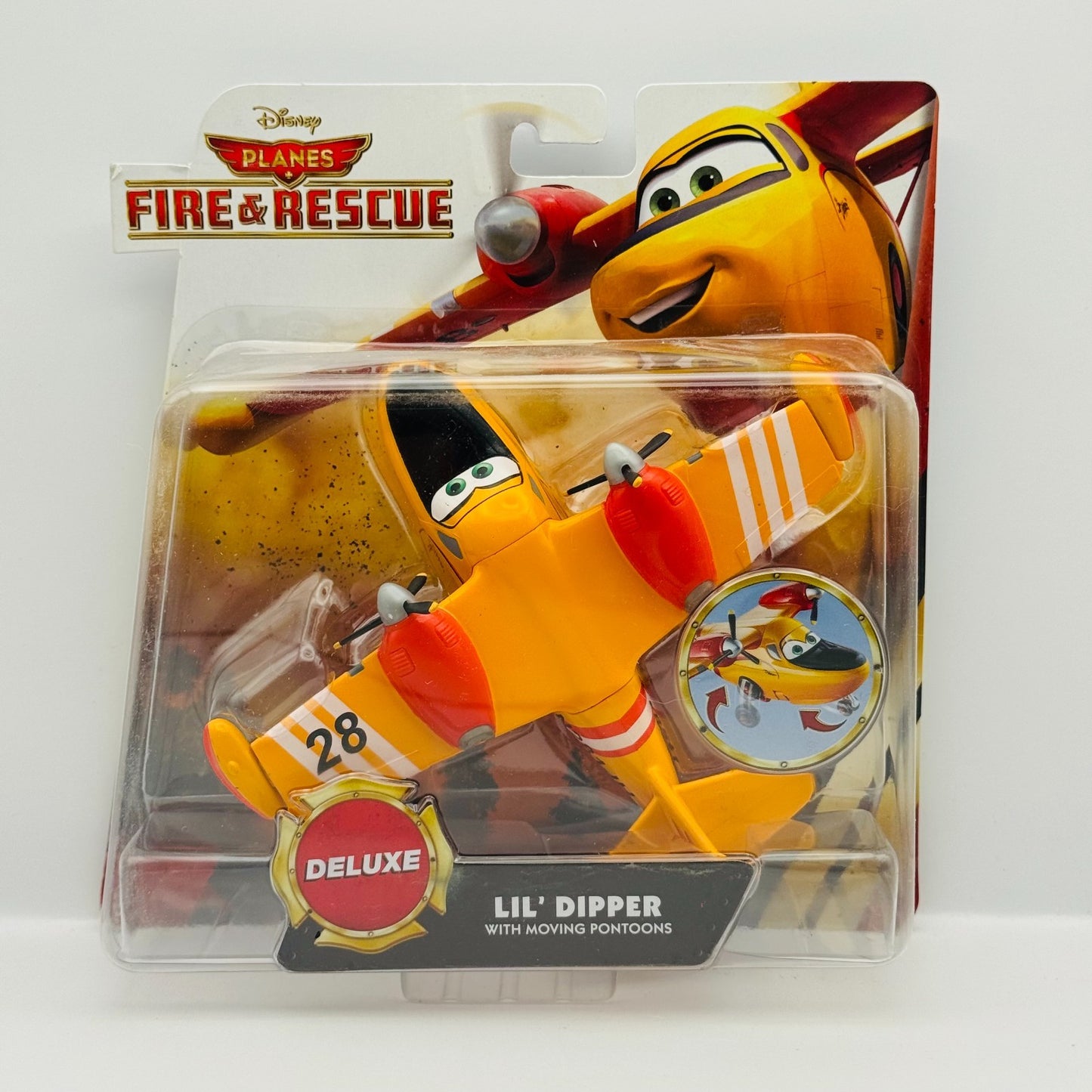 Disney Planes & Pixar Cars - LIL' DIPPER Deluxe Fire & Rescue - 1:55 Diecast